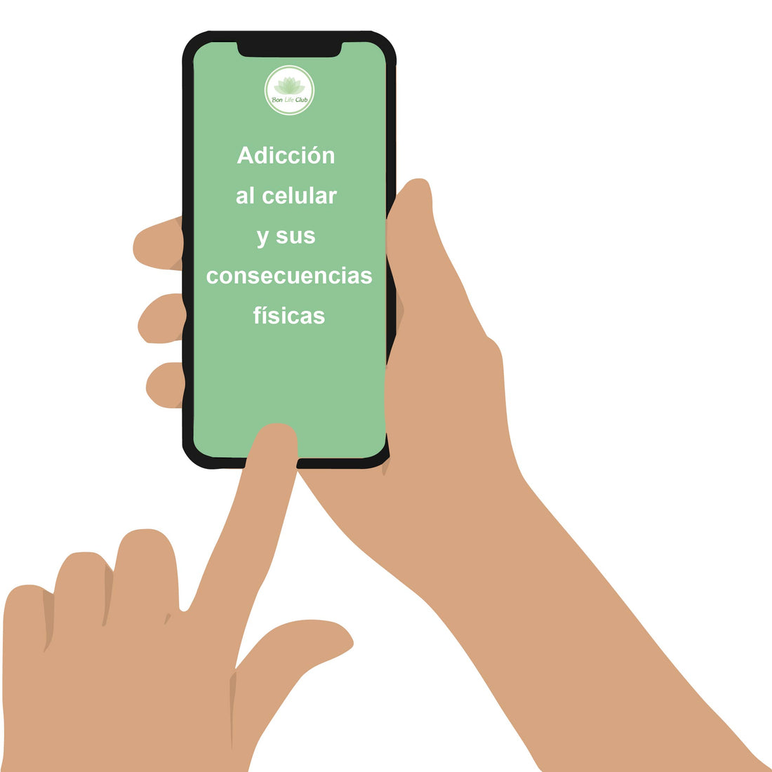 Adicción al celular y sus consecuencias físicas