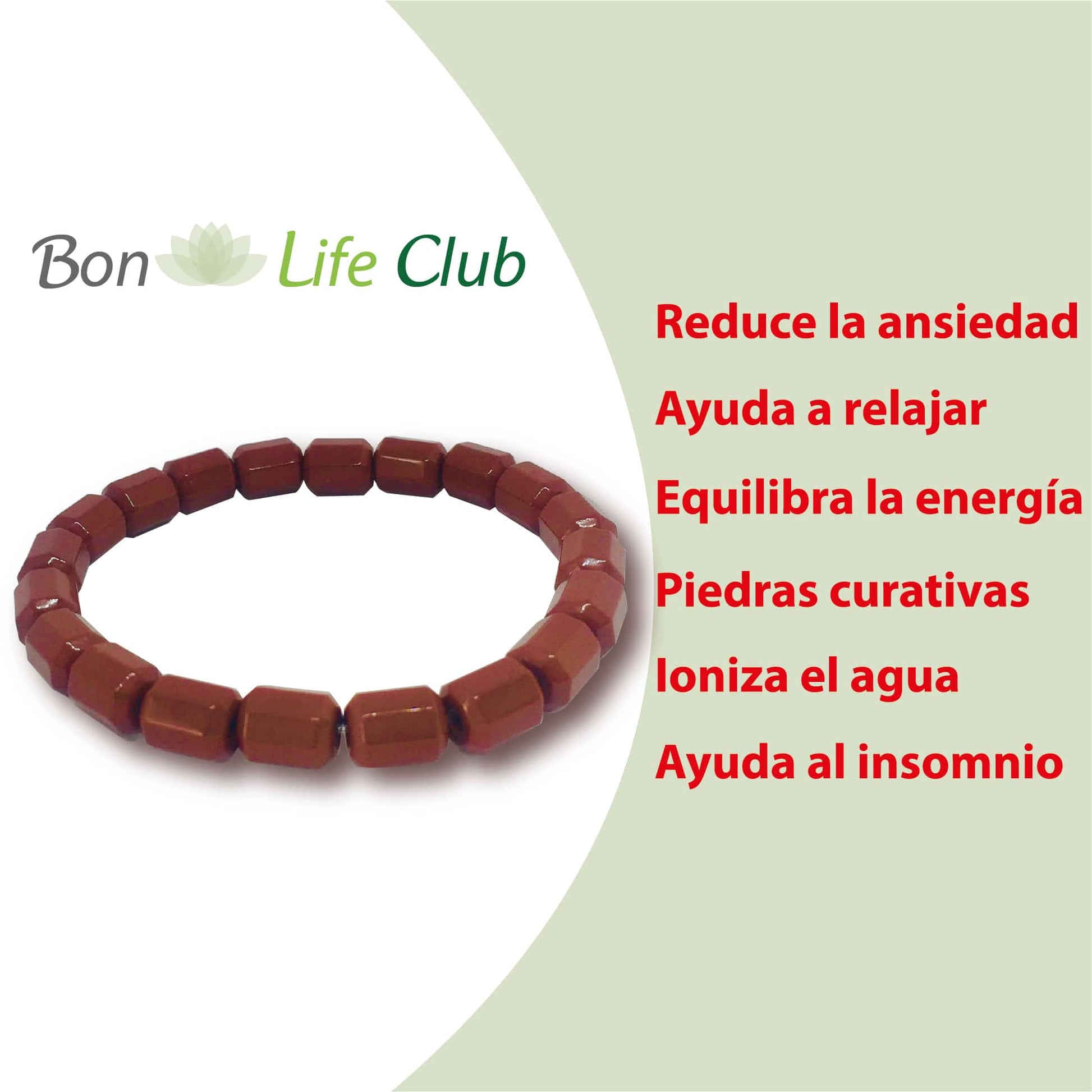 Pulsera Ceratónica Bon Life Club hexagonal